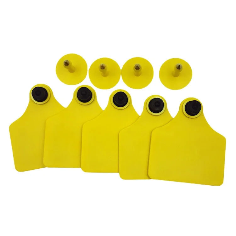 RAFID UHF RFID Animal Ear Tag Animal ID Chip EID ISO11784/5 FDX-B Sheep Cow Cattle Ear Tag Hot Product 2019 Provided PLC -20~80