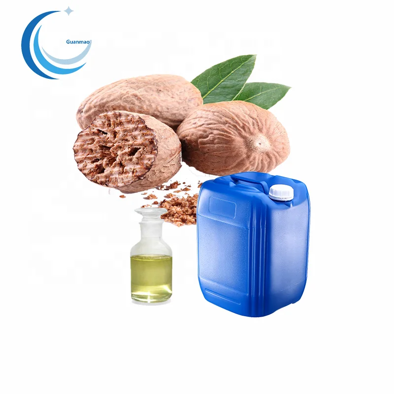 100% pure nutmeg oil High Quality nutmeg essential oil