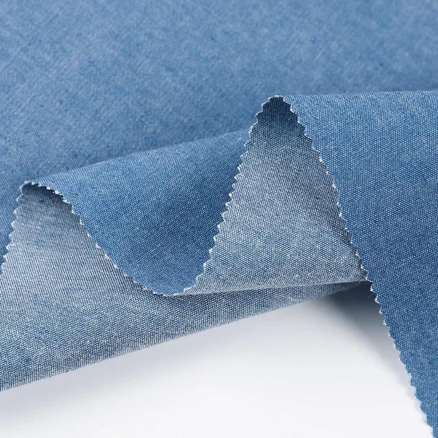 Хорошее качество по хорошей цене 32s * 32s 100% хлопок 4 унции 1 джинсовая ткань