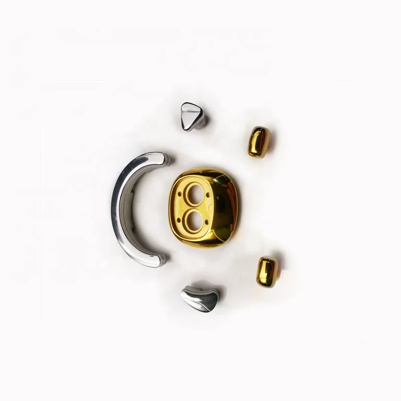 Powder metallurgy injection molding MIM stainless steel environmental electrode head for Face Beauty RF Device