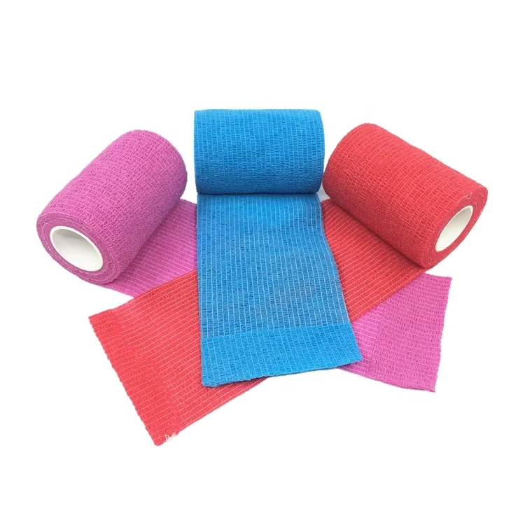 10cm*4.5m Elastic Cohesive Bandage for Animals Protection