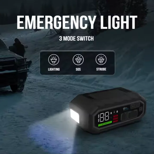 2024 Hot Selling Car Jump Starter 24000mah Mobile Power Battery Booster Portable Car Jump Starter For Car