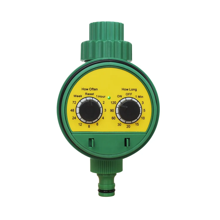 Hose Water Timer Automatic Water Faucet Single Outlet solenoid Valve Allow Connected Irrigation System