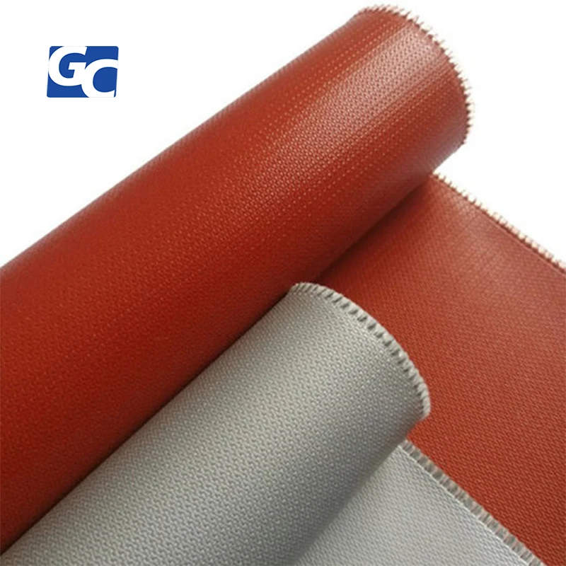GRECHO Fiber Glass Cloth Roll Silicone Coated Fiberglass Fabric Cloth