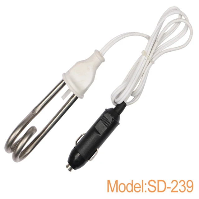 
wholesale 12v DC immersion cigarette lighter water heater 