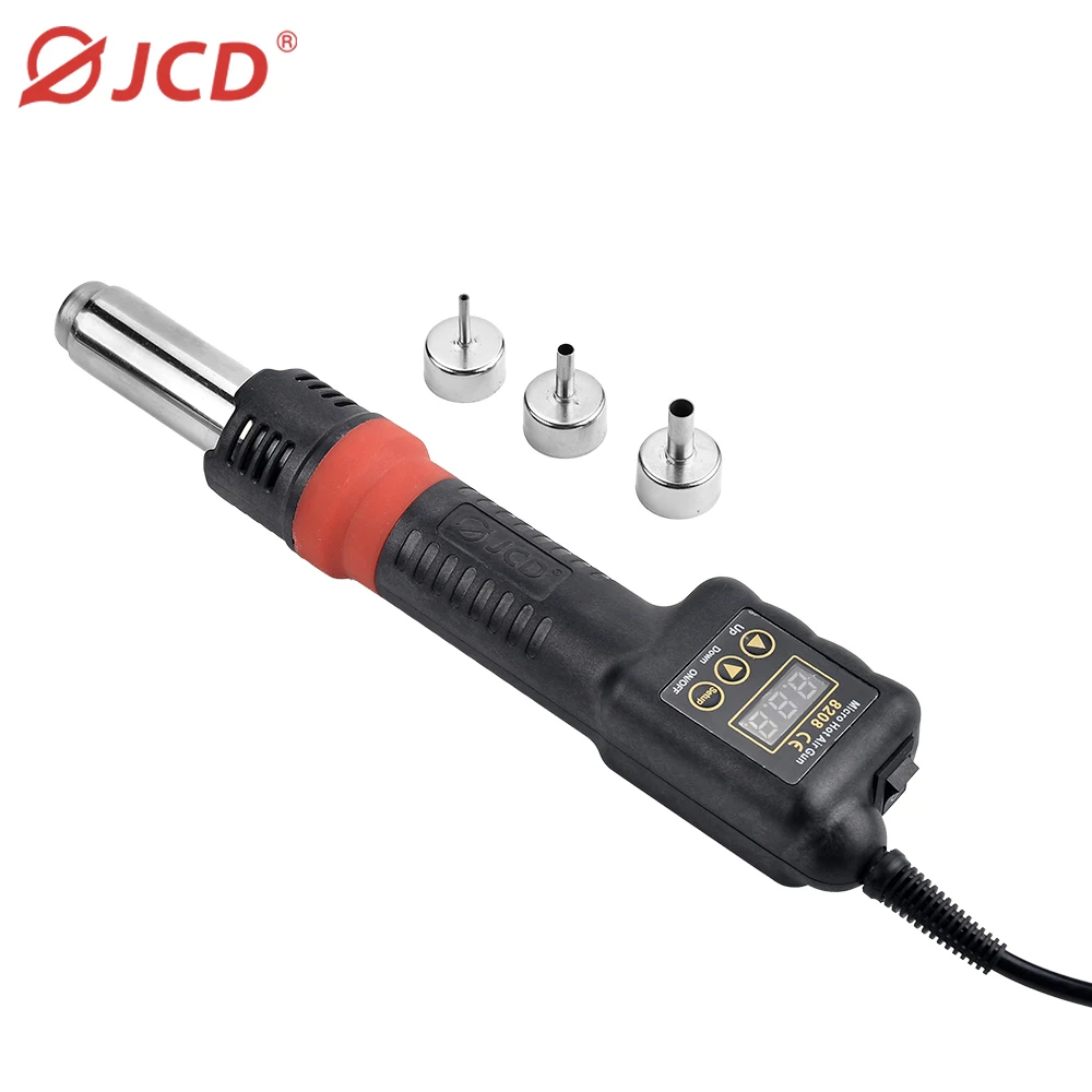 JCD8208-2-EU Spare Parts Heavy Duty Industrial Portable Hot Air Gun Heat Gun Special For Plastic Welding Soldering