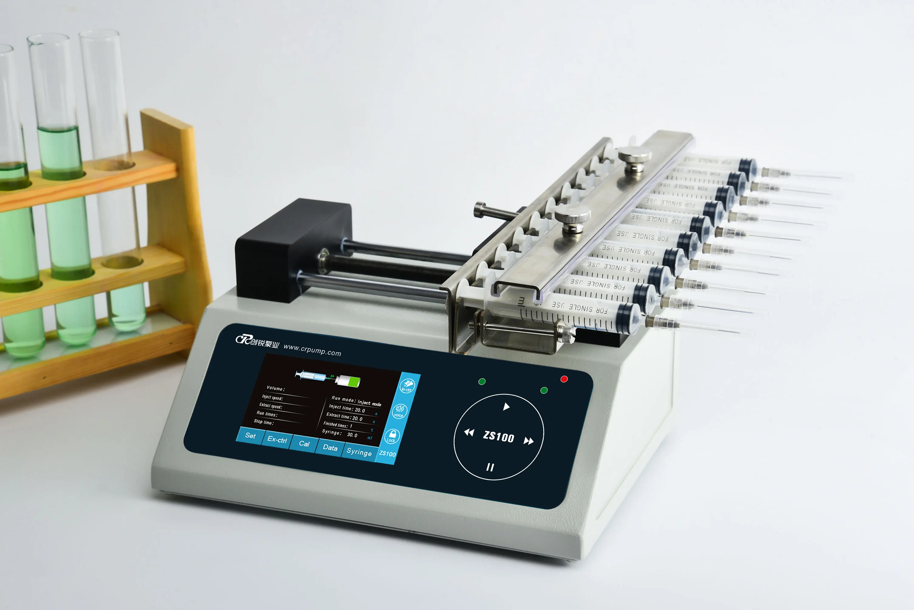 High Precision Touch Screen Laboratory Syringe