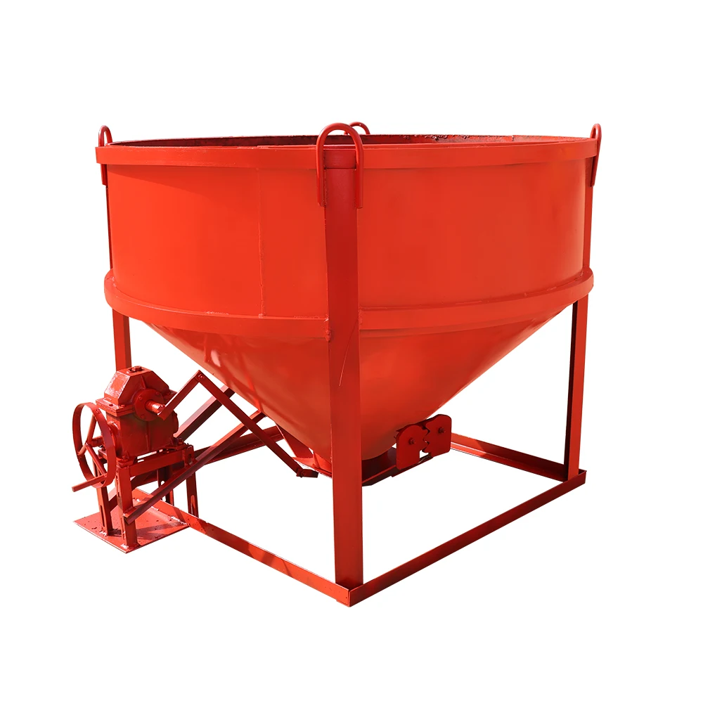 New Product Portable Concrete Hopper Tower Crane Hopper 5m3 Round Hopper For Large Construction Projects