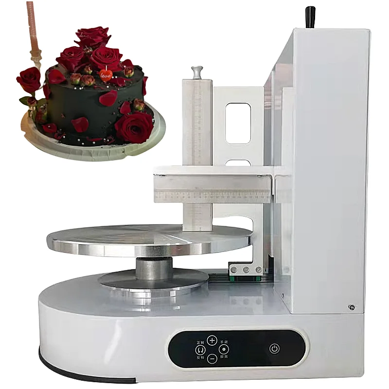 Easy to operate and adjustable Automatic Cake Icing Machine Cake Decorating Machines Cake Machine