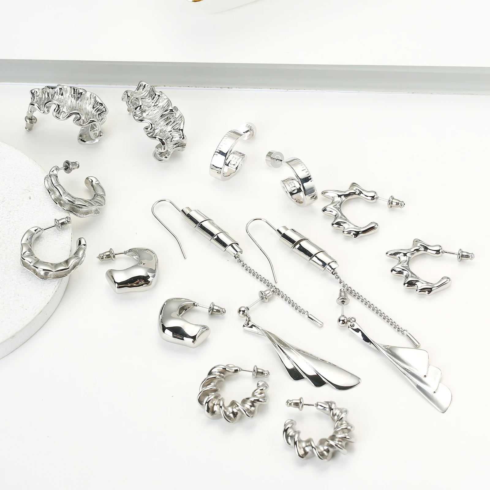 Earrings Stainless Steel for Women Luxury 2023