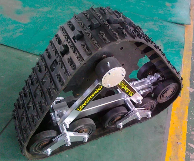 Rubber track system/atv tracks rubber conversion system/qualified Rubber crawler rubber tracked directional drill