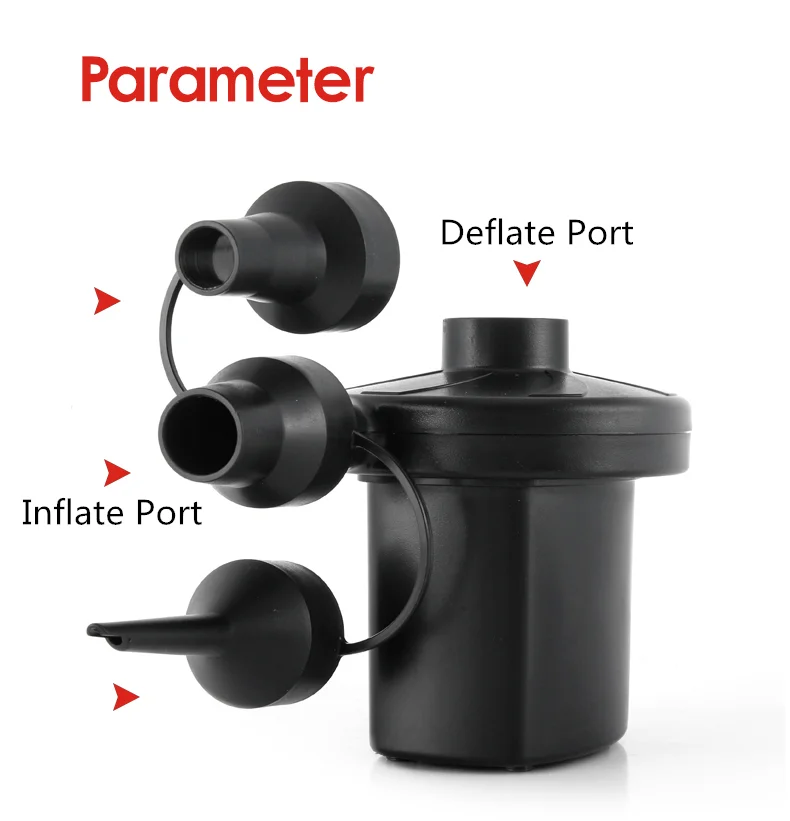 car charger 12 volt air pump inflatable ball inflate deflate portable mini  12V dc electric air pump