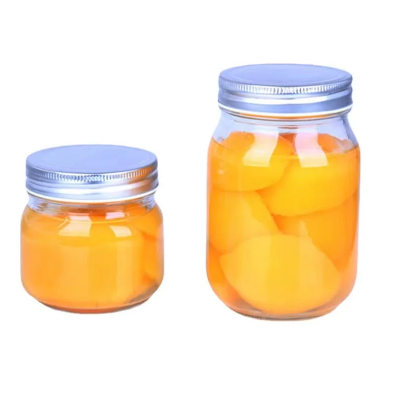 Top Seller Hot Sale Thicken Glass Sealed 16oz Mason Jar Clear Cup Light Salad Jam Jar Jars With Lid Lids