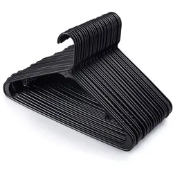 Custom Clothes handers biodegradable portable print plastic wall mounted Hoot coat hangers with logo