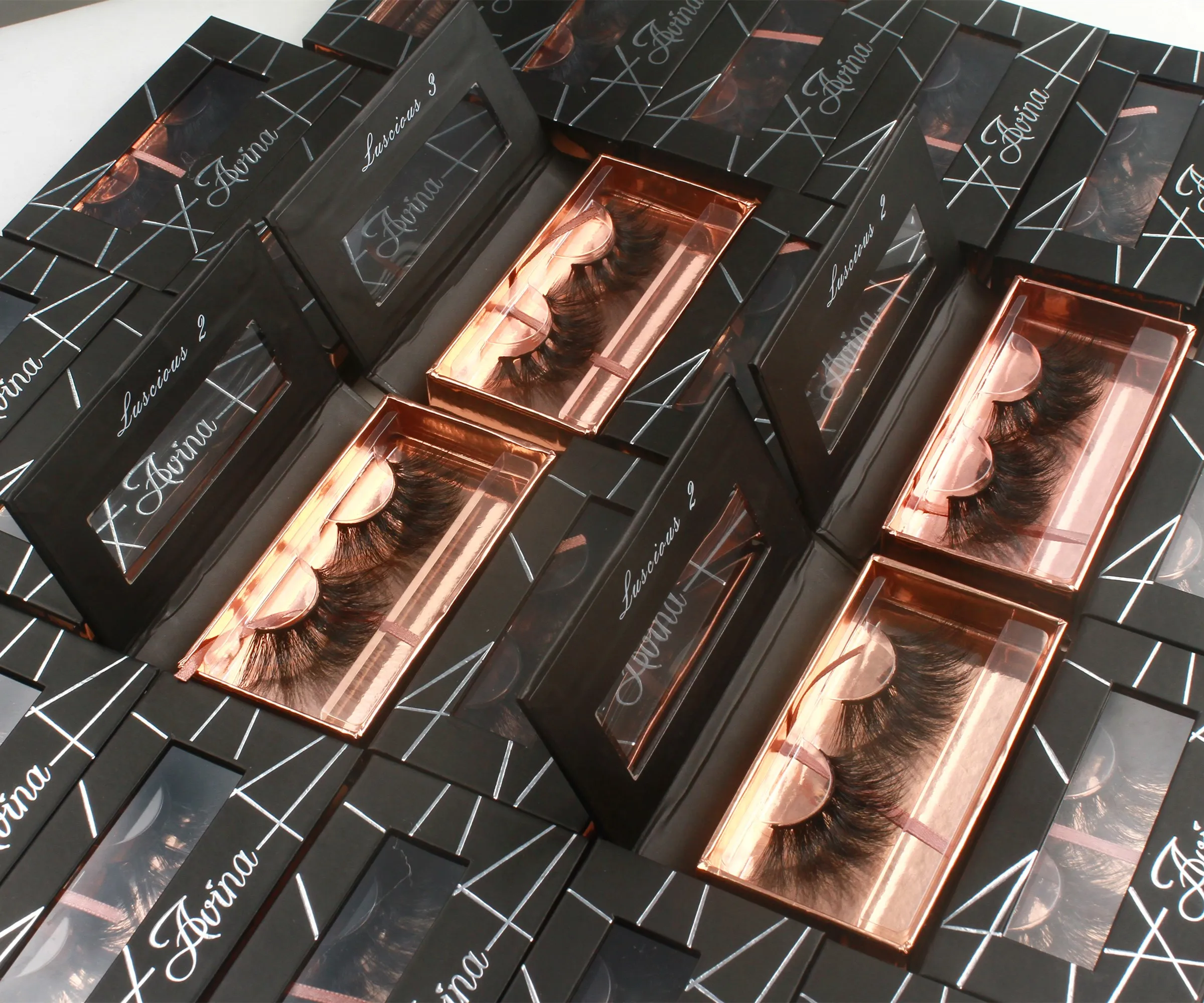 manufacturer packaging 5d 100% siberian strips fur private label 25 mm 3d mink eyelashes vendor with customize box