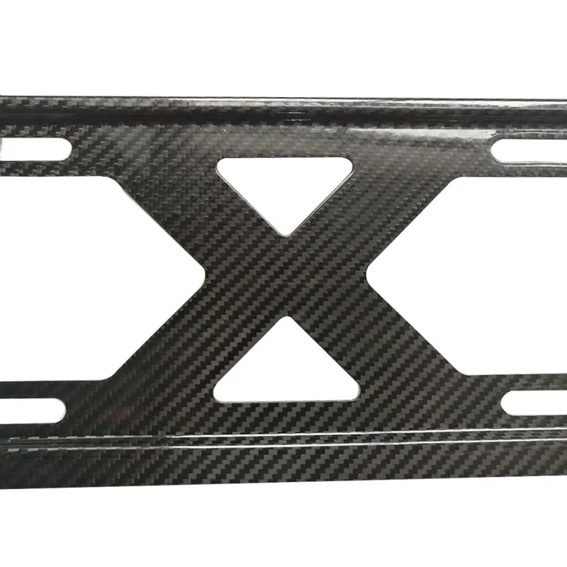 Custom Real carbon fiber license plate