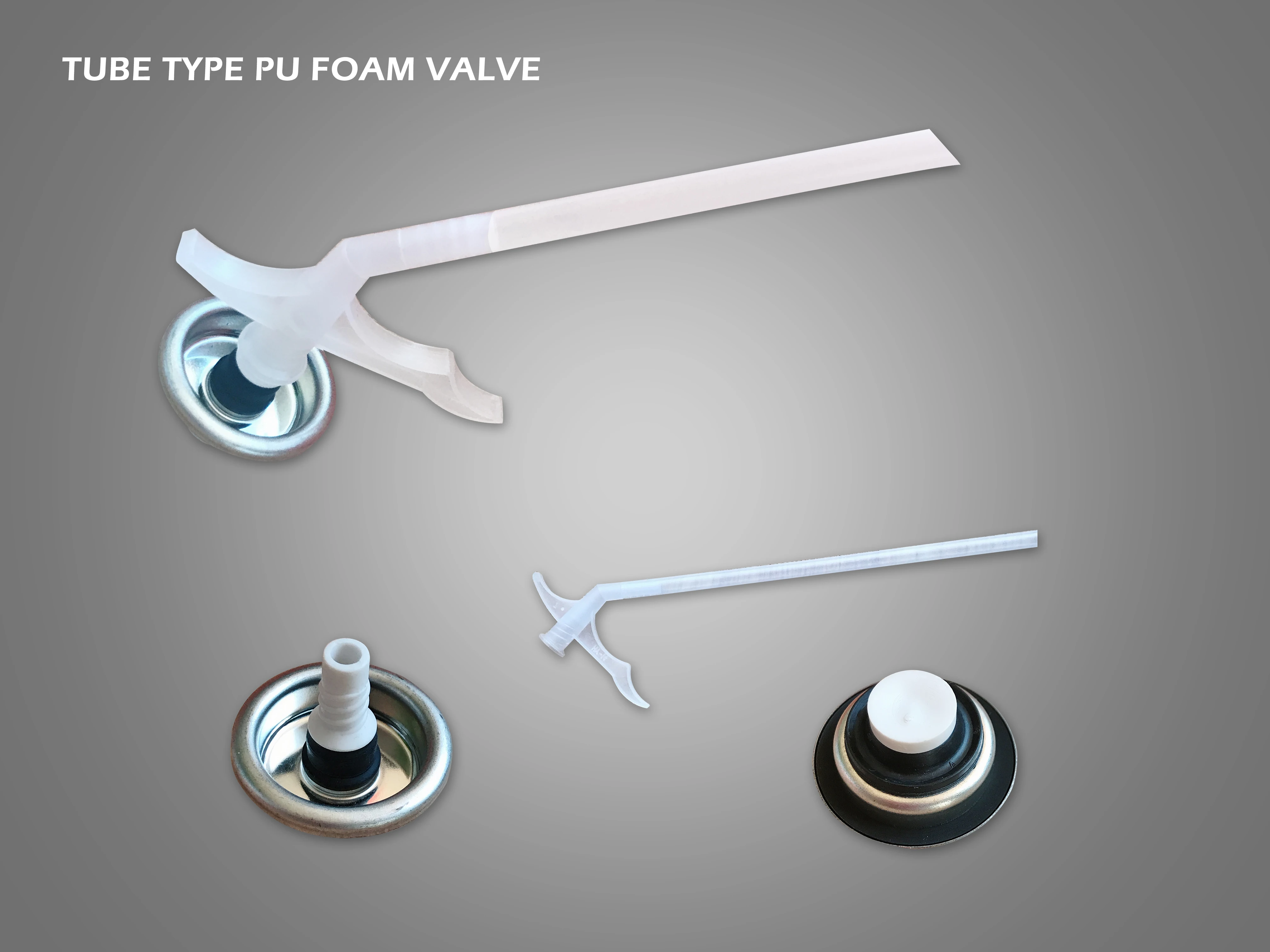 Tube type PU foam valve straw