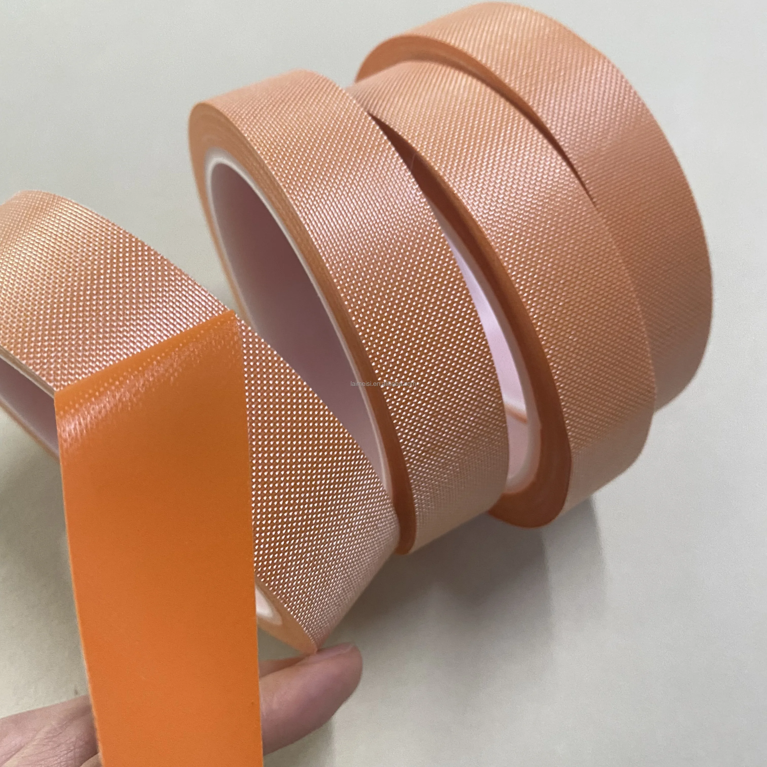 New material High Temperature Resistant Heat Resistance Silicone Coated Fiberglass Fabric Silicone Adhesive Tape