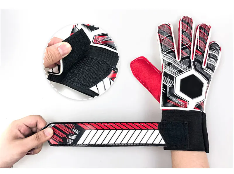 Custom Professional latex material cheap kids sports futsal goal keeper football soccer goalkeeper gloves