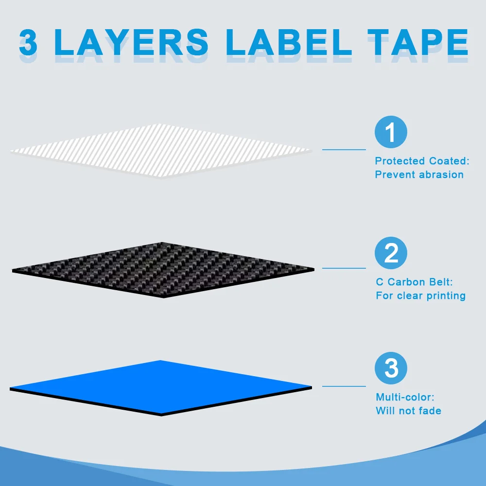 Labelwell 6/9/12/19/24 мм 45013 этикетка совместимая с Dymo D1 45010 43613 40913 45803 53713 лента для этикеток LM 160 280 210