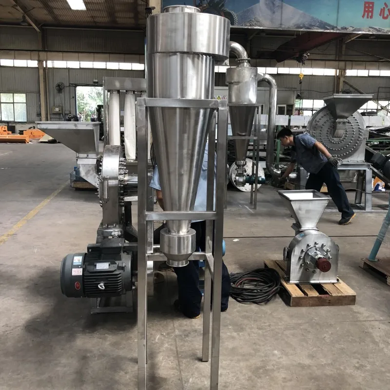 304 stainless steel cyclone herb grinder spice powder mill parsley shredder chopper