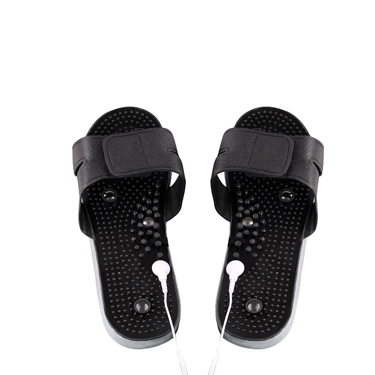 Design Usb Charging Health Massage Slipper Manufacturers Hot Sale New China Metal Pain Relief Foot Massager Free Spare Parts 3V