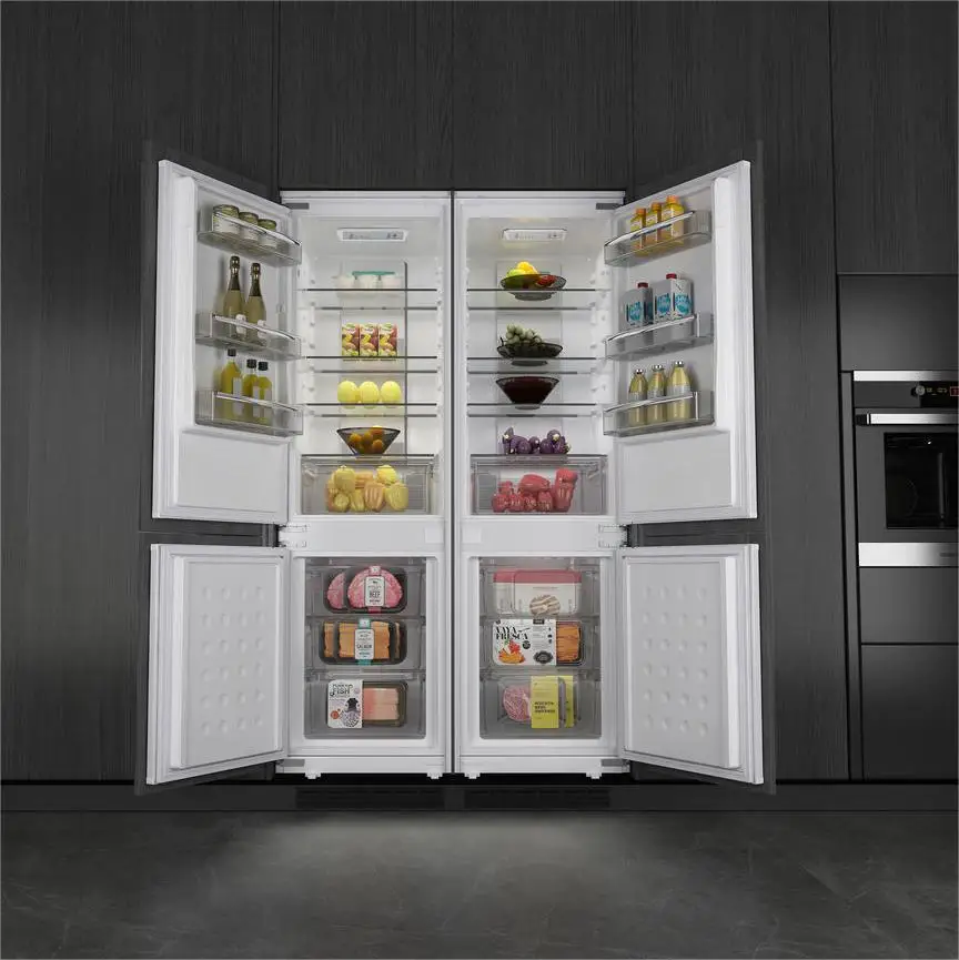 ZUNGUI BCD-232WQB Hot selling Built In Drawer Fridge Freezer Large Large Refrigerator Refrigerator