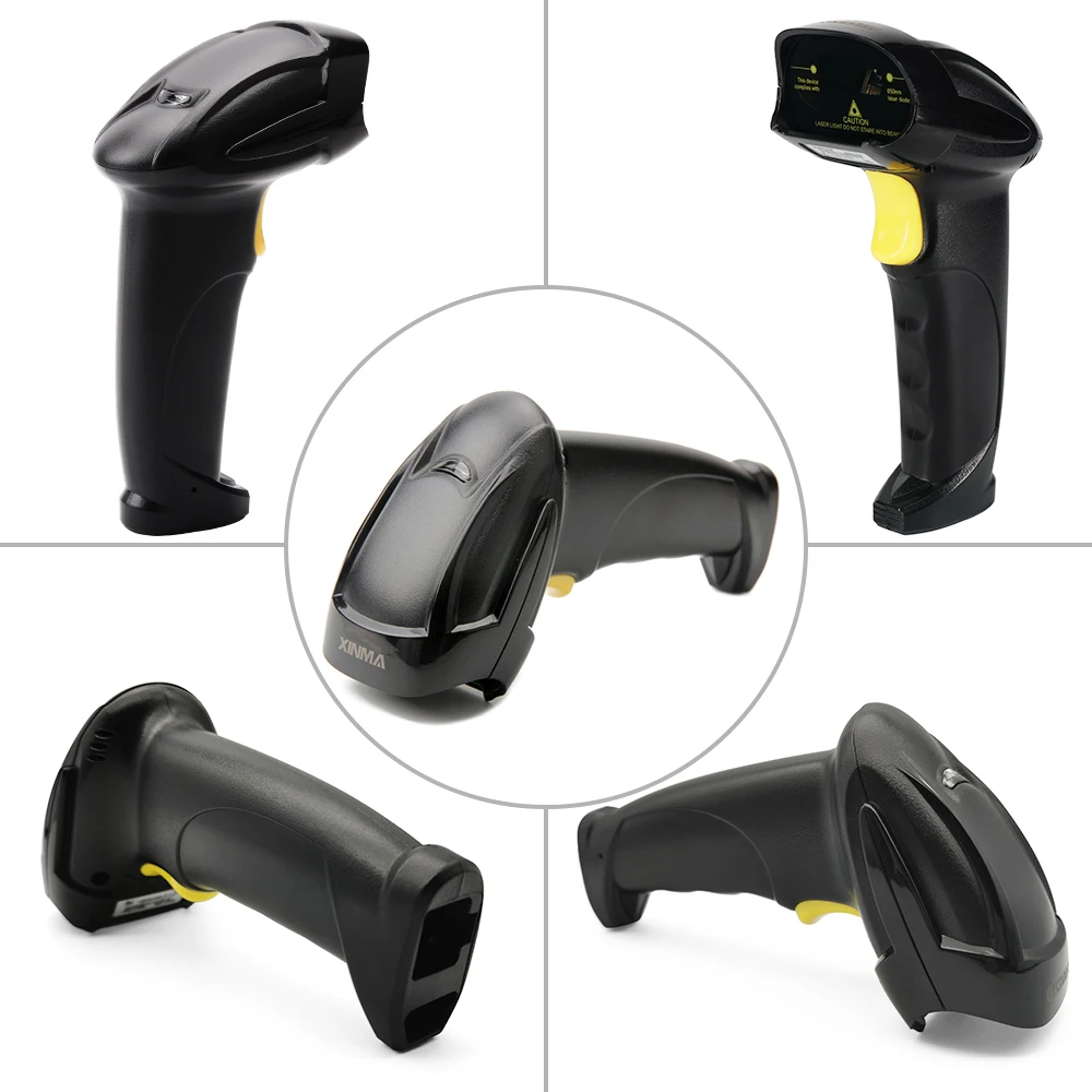 X-9300 wholesale USB auto trigger 1D laser bar code scanner handheld barcode read data collector