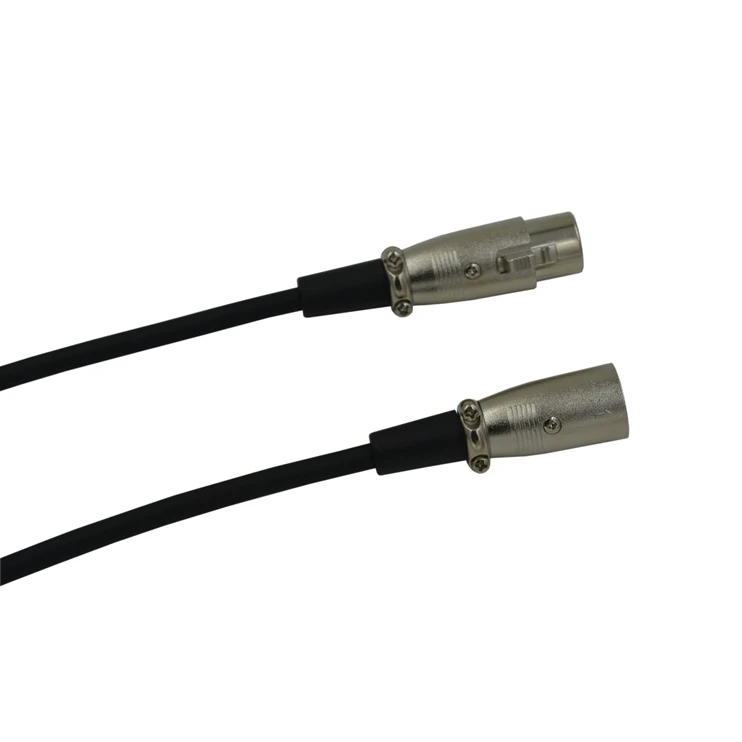 Mic 3 pin male to female xlr cable for audio micro microphone cable