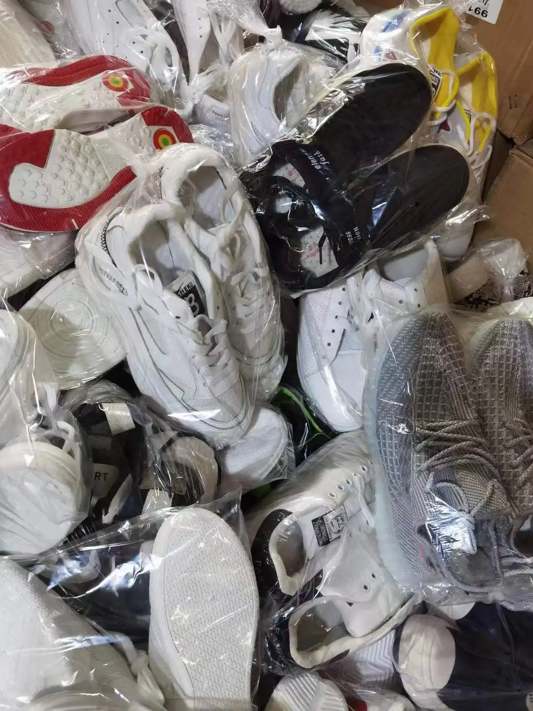 Cheap Branded Shoes Stock Used Second Hand Shoes In Bales Men Sport Shoes