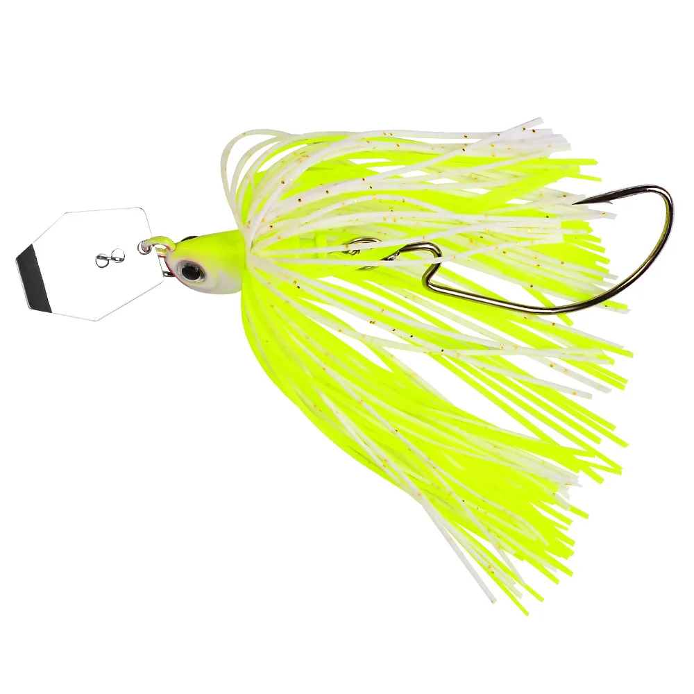 WeiHe DW373 12G/15G/20G 6 colors Chatter bait Buzz bait Buzz Bait Bass Fishing Lure Spinner Bait Top Water Blade Peche
