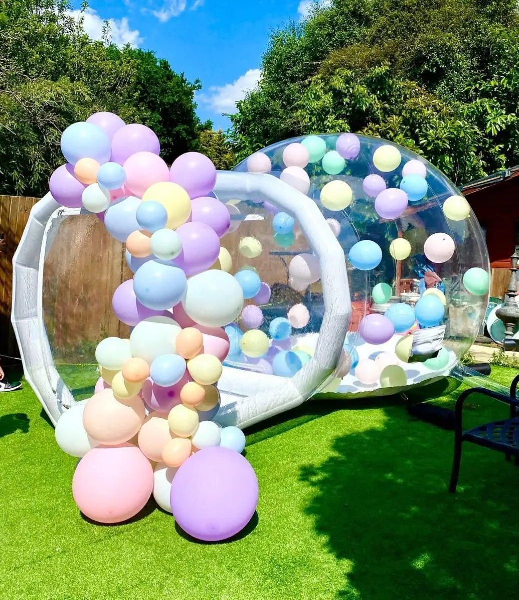 Kids Party Igloo Inflatable Clear Bubble Tent Parties Decor Transparent PVC Dome Balloon Inflatable Bubble House