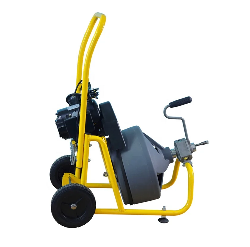 China Manufacturer Electric Sectional Portable Sewer Drain Cleaning Machine AG100