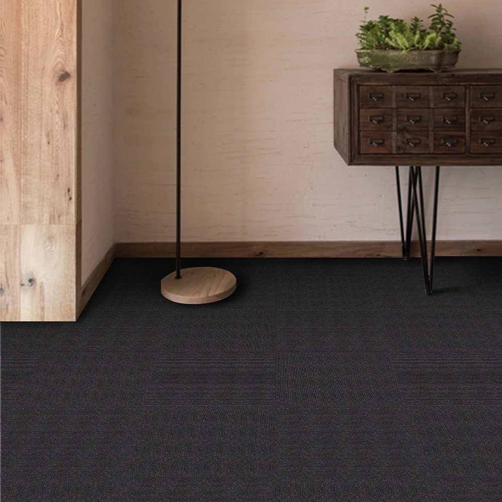 ON SALE 50x50cm commercial pvc office pp carpet tiles