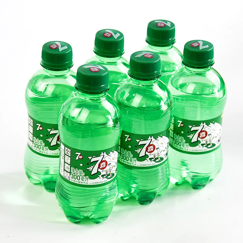 Оптовая продажа газированных напитков 7up безалкогольные напитки 300 мл Мини Летние с ароматом лимона содовые
