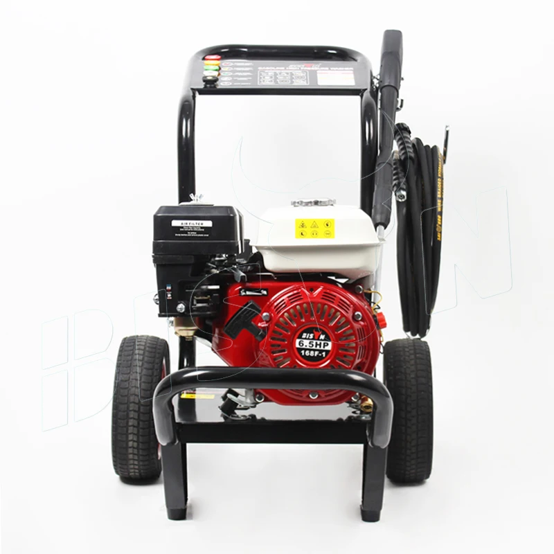 Bison(CHINA) car wash machine high pressure 180bar 2600psi 9lpm 2.4gpm cleaner machine