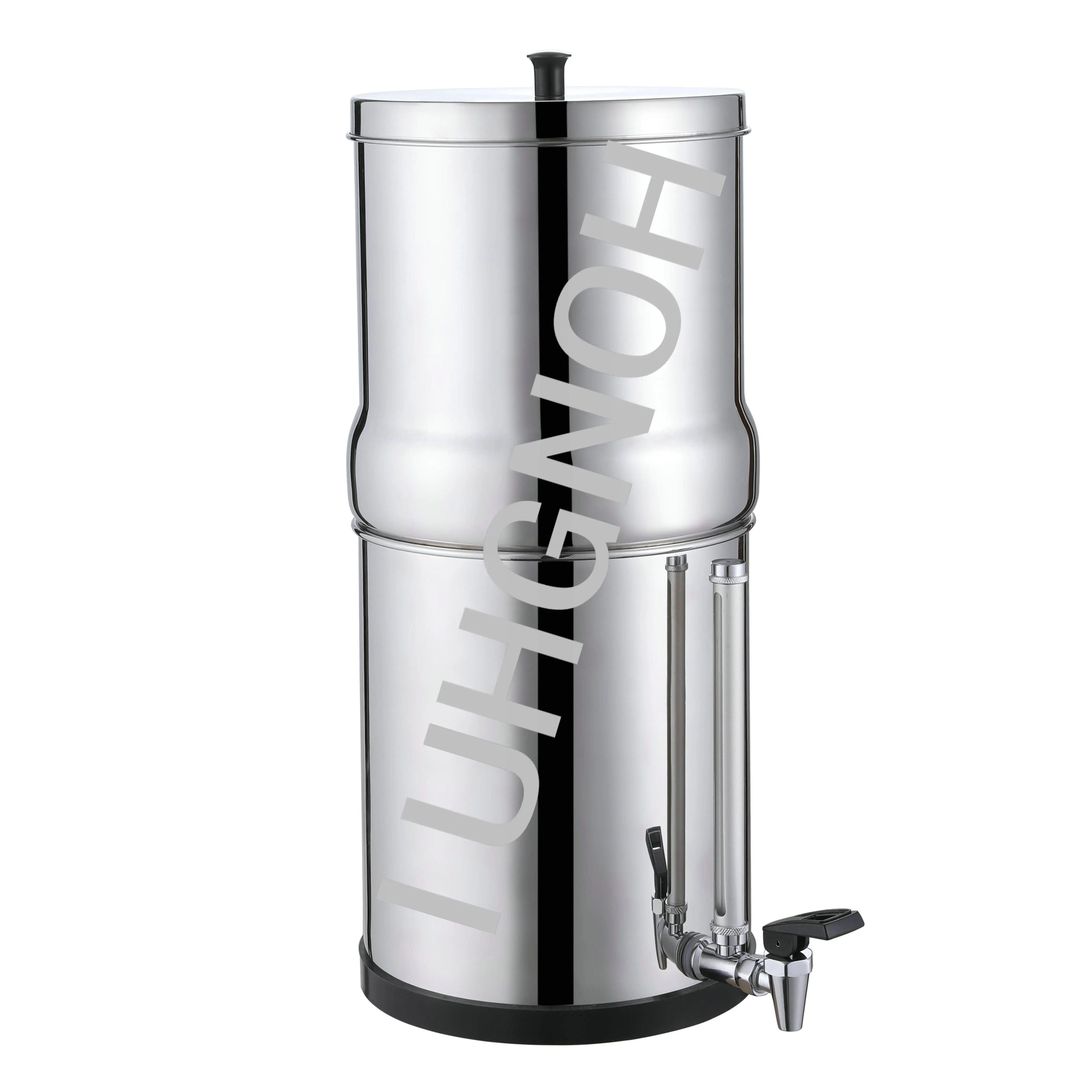 HONG HUI 2 25 галлонов нержавеющая сталь гравитационная подача воды система фильтрации Гравитационный фильтр