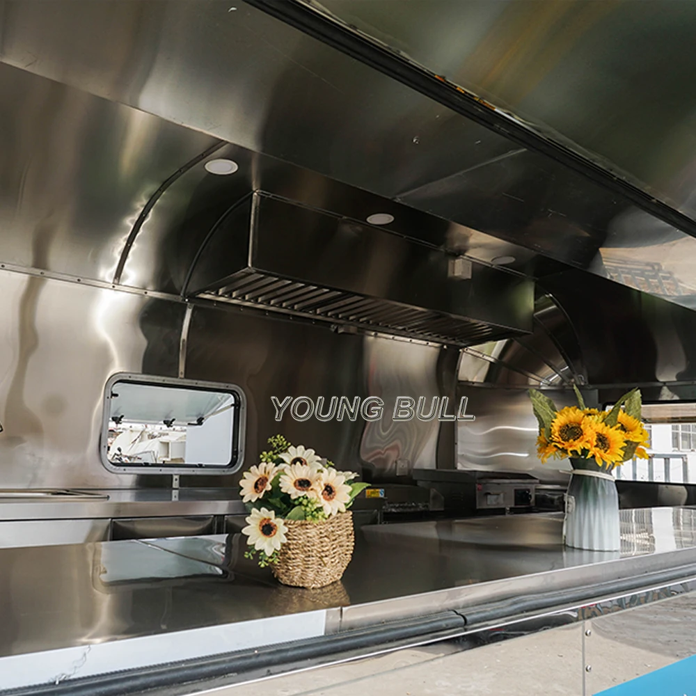 Factory price Mobile catering fast food trailer