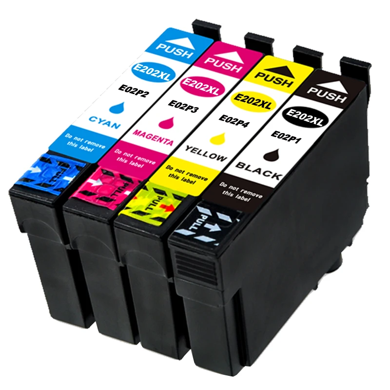 Prospect 202XL E202XL E-202XL T202XL T202 Compatible Color Ink Cartridge For Epson Expression Home XP-5100 WorkForce WF-2860