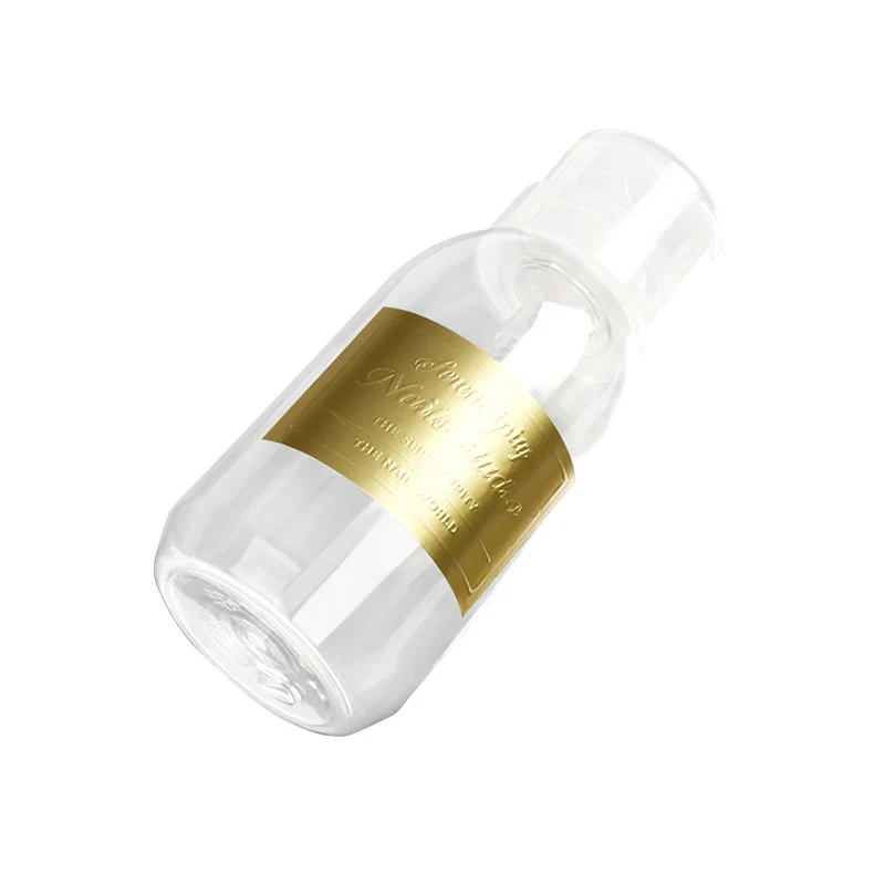 100/120/200/300ML Nail Bottle Empty Press Pump Dispenser Plastic Portable Liquid Polish Remover Cleaner Makeup Manicure Tools
