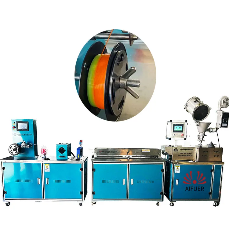 Lower Price Automatic Laboratory 3D PA PLA ABS Extruder/ Mini 3D Printer Filament Extrusion Line
