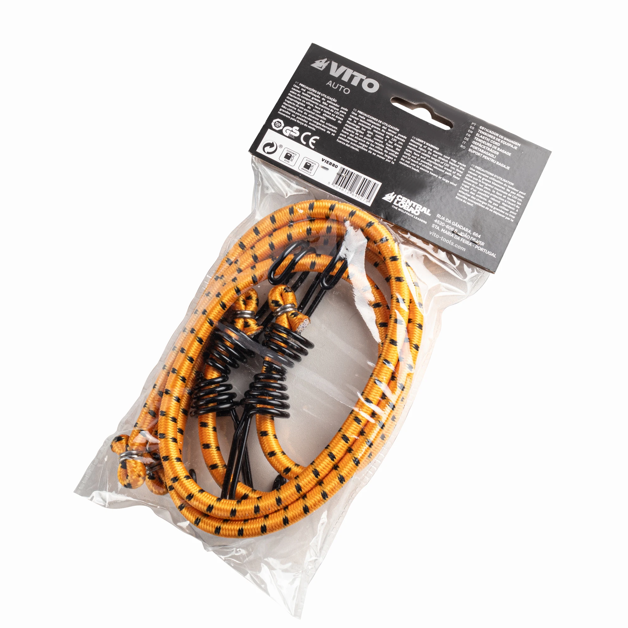 8mm 10mm rubber Bungee Cord loop tie down with Hooks elastic rope suppliers for cargo storage Applications