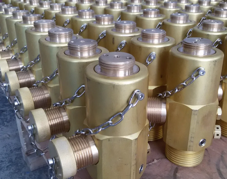 D25 Brass Fm200 Hfc-227ea Fire Extinguishing System Cylinder Valve