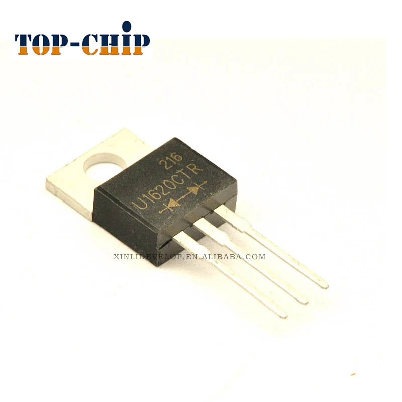 MUR1620CTRG 200V Выпрямитель U1620RG TO-220 Диод Быстрого Восстановления