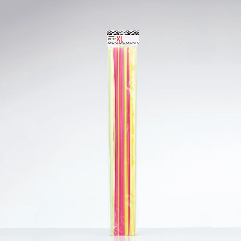 extra long jumbo mega multi coloured plastic drinking party straws