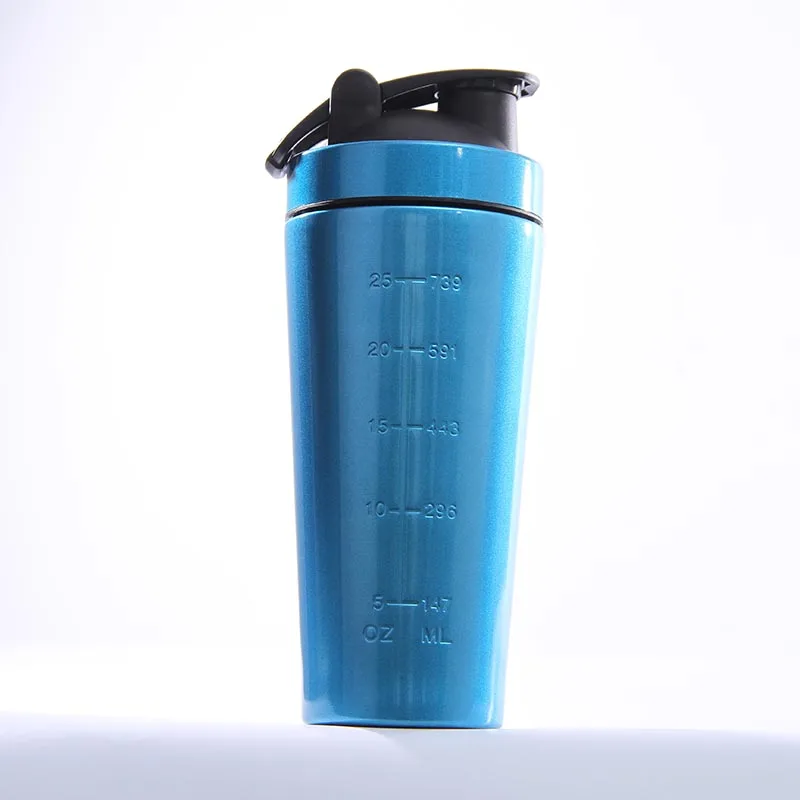Wholesale new Sport protien Insulated leakproof Fitness Stainless Steel Custom logo mixer Protein Gym Shaker Bottle