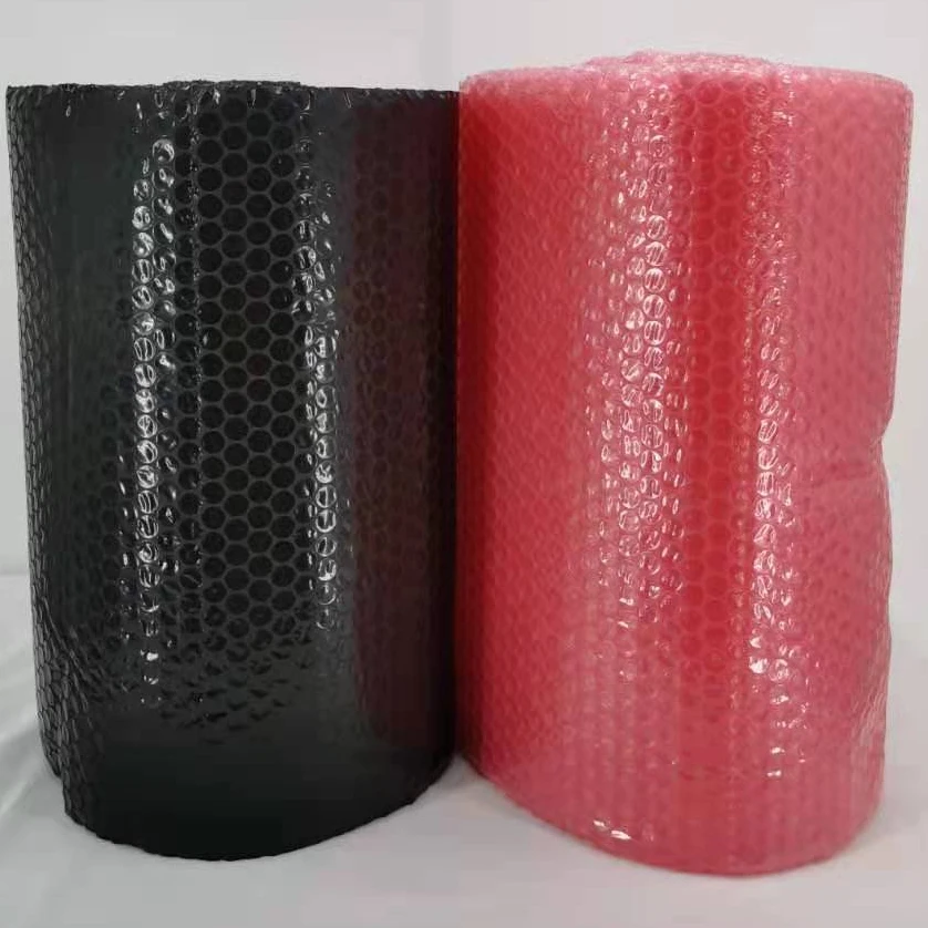 
Waterproof bubble cushion roll heart shape, pink bubble cushion packaging heart shaped 