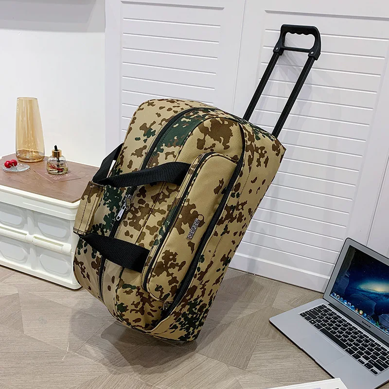 Large Capacity Travel Bag Waterproof Trailer Bag Short-distance Boarding Trolley Bag for Travel Business