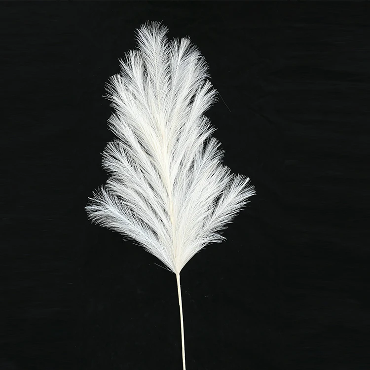 Amazon hot sell customized decorative flowers 44 inch faux artificial plants decoration pampas grass