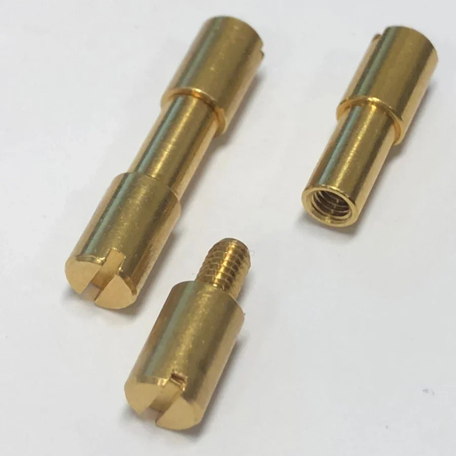 TOBO Custom solid brass corby bolts fastener tactics lock rivet knife diy tools handle fastener revit stud corby bolt